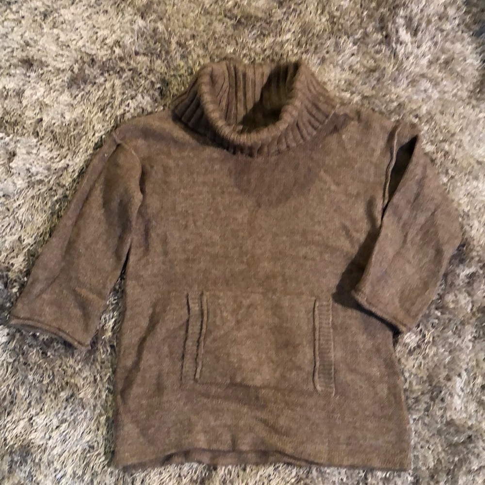 Wool J. Crew Light Brown Sweater sz S